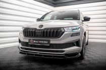 Skoda Karoq Sportline Mk1 Facelift 2021+ Frontsplitter V.1 Maxton Design